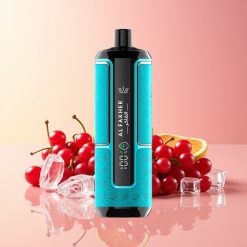 Al Fakher Crown Bar 15K Črni ribez Led Vape Kit
