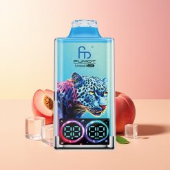 Fumot Leopard 40000 Pufov Brezdimni Vape Breskeve Jagode 5% Nicotine Type-C