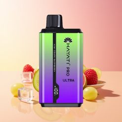 Hayati Pro Ultra 15000 Pofov Kombinacija Kivi Grozdje Malina 2 12ml 2%
