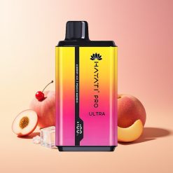 Hayati Pro Ultra 15000 Pufov Češnja-Led Breskeva-Mango