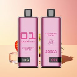 LAVIE Cube 20000 Pih Strawberry Kiwi Led Vape 28ML