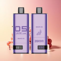 LAVIE Cube 20000 Puffov Vape Grozdje Led + 28ML 600mAh