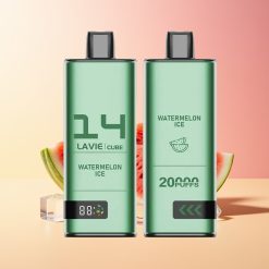 LAVIE Cube 20000 Pufi Vape Lubenica Led + 28ML 600mAh