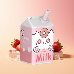 LAVIE Milk 7000 Puff Jagoda Krof + 5% Nikotina + Type C