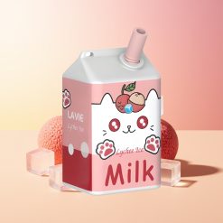 LAVIE Milk 7000 Pufi Litchi Led Rechargeable 16ML