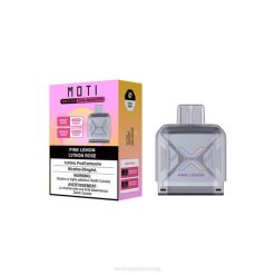 MOTI Go Pro pod za enkratno uporabo roza limona MOTI vape near me - 2Z8P87