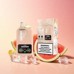 Razz Bar 40000 Puffs Dizpozabilni Vape Lubenika Led - Cola Led Power Screen Display 1.0Ohm 2 Mesh Coil