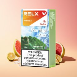 RELX Pod Pro 2 600 ustnih 1,9ml Mentol Xtra