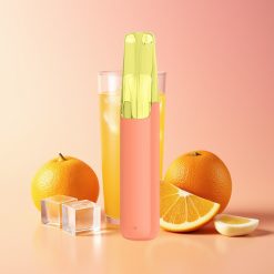 Snowplus Dash 4000 Pufov Naprava za Enkratno Uporabo Oranžna Gazirana Pijača Keramična 530mAh